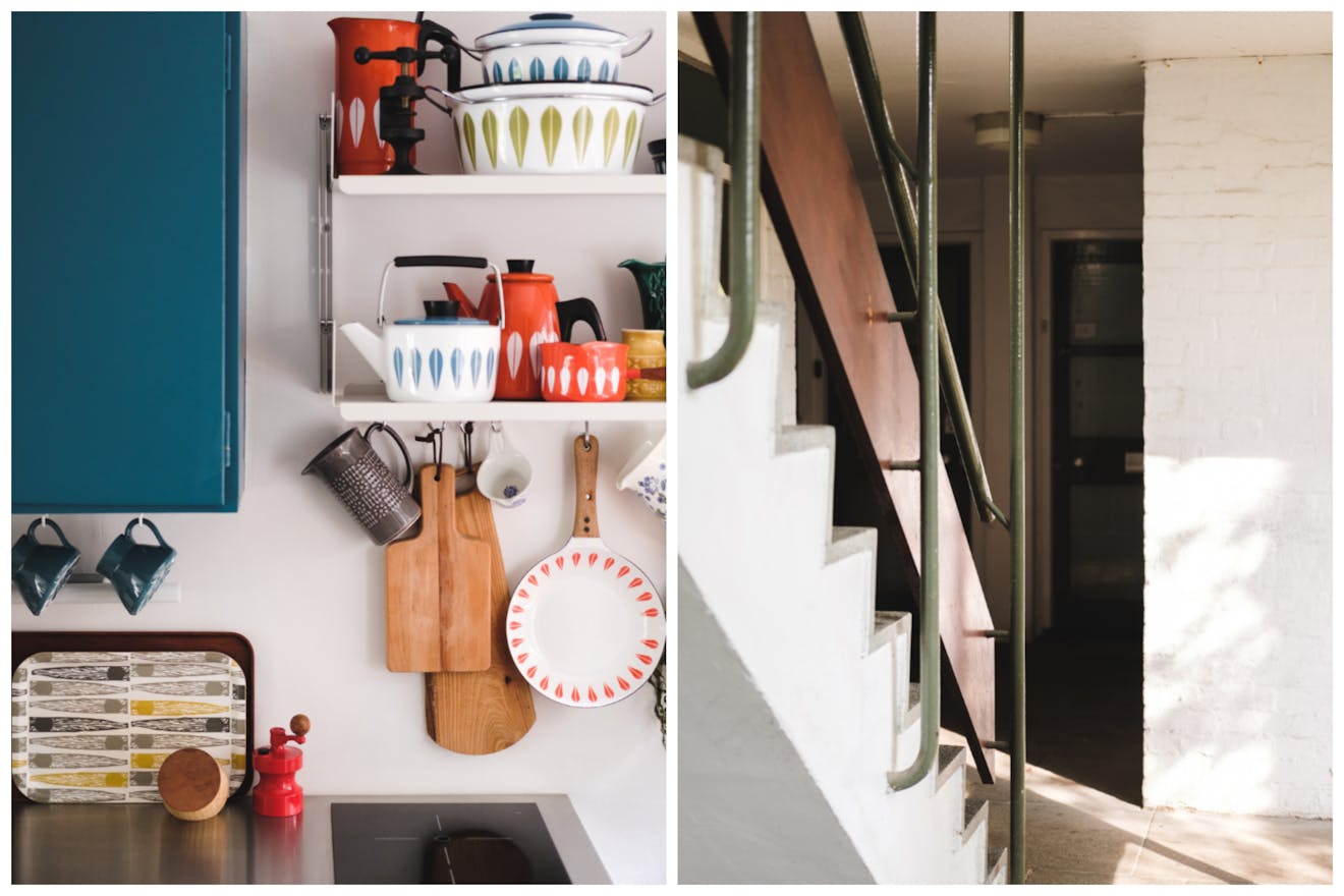 Aucoot - Herrick Court - Parkleys - Eric Lyons - Span Development - Mid Century Modern Flat