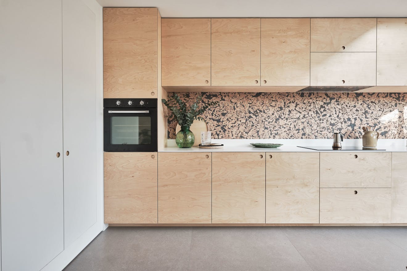 Forest-Road-Aucoot Estate Agents-Period-house-modern-refurbishment - Plywood Kitchen